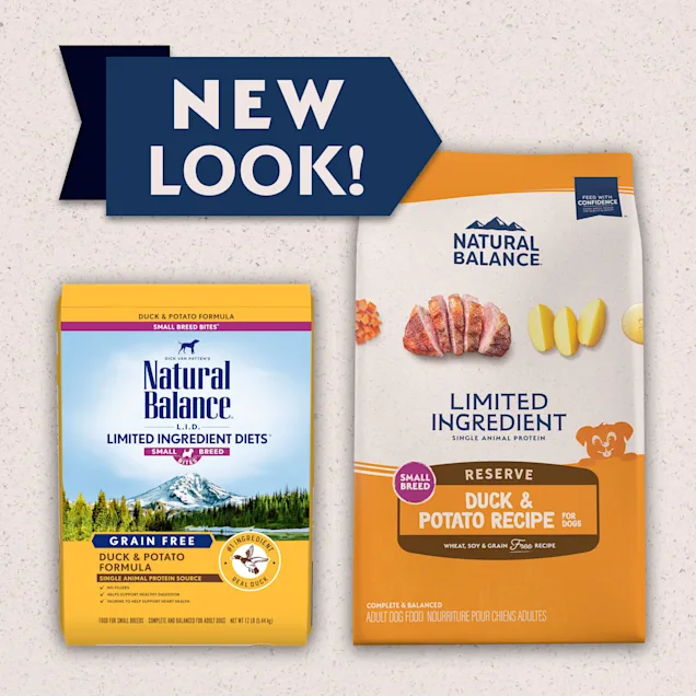 Natural Balance® Limited Ingredient Diets® Grain Free Duck & Potato Small Breed Formula, Dry Dog Food