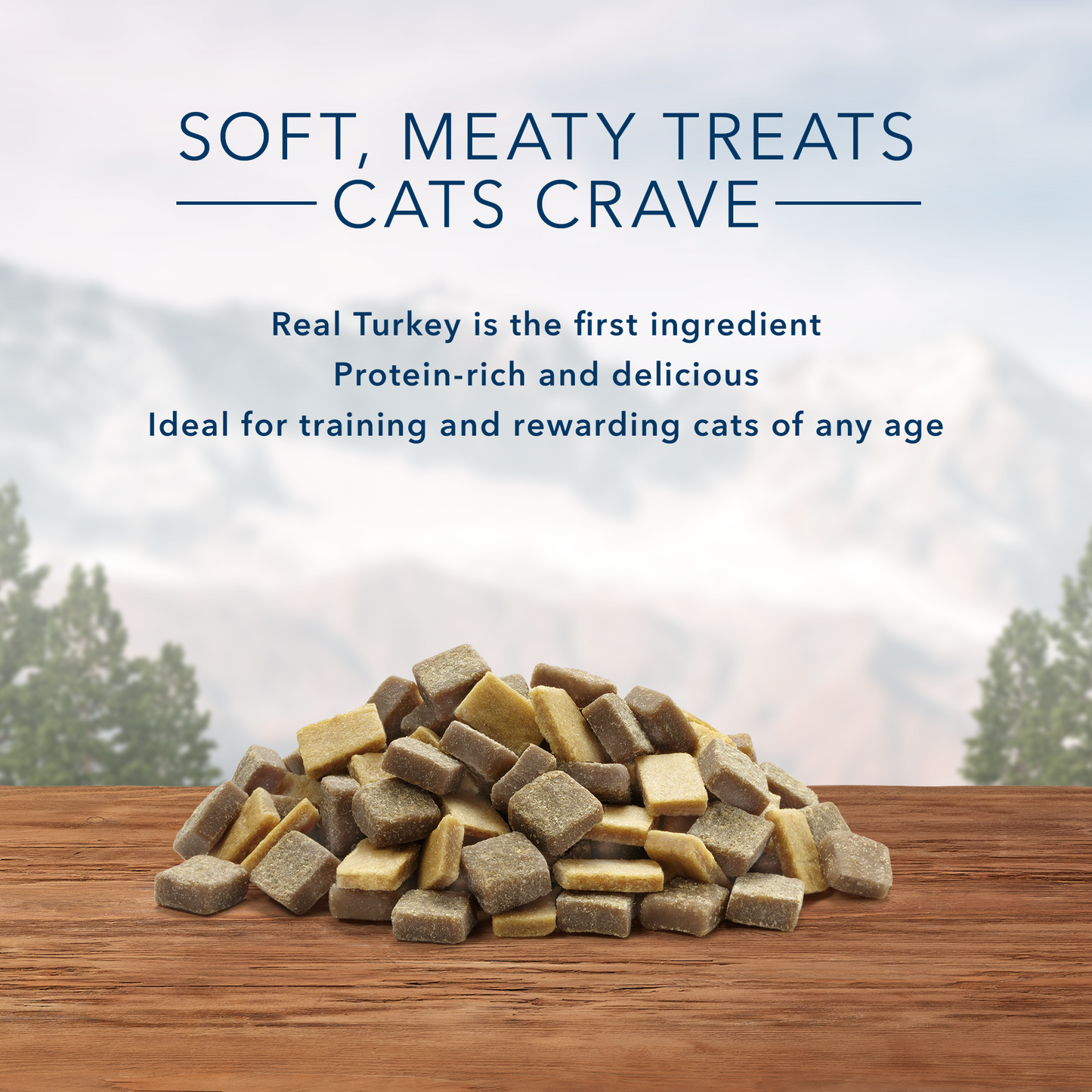Blue Buffalo Wilderness Grain Free Soft-Moist Cat Treats, Chicken and Duck Recipe 2-oz Bag