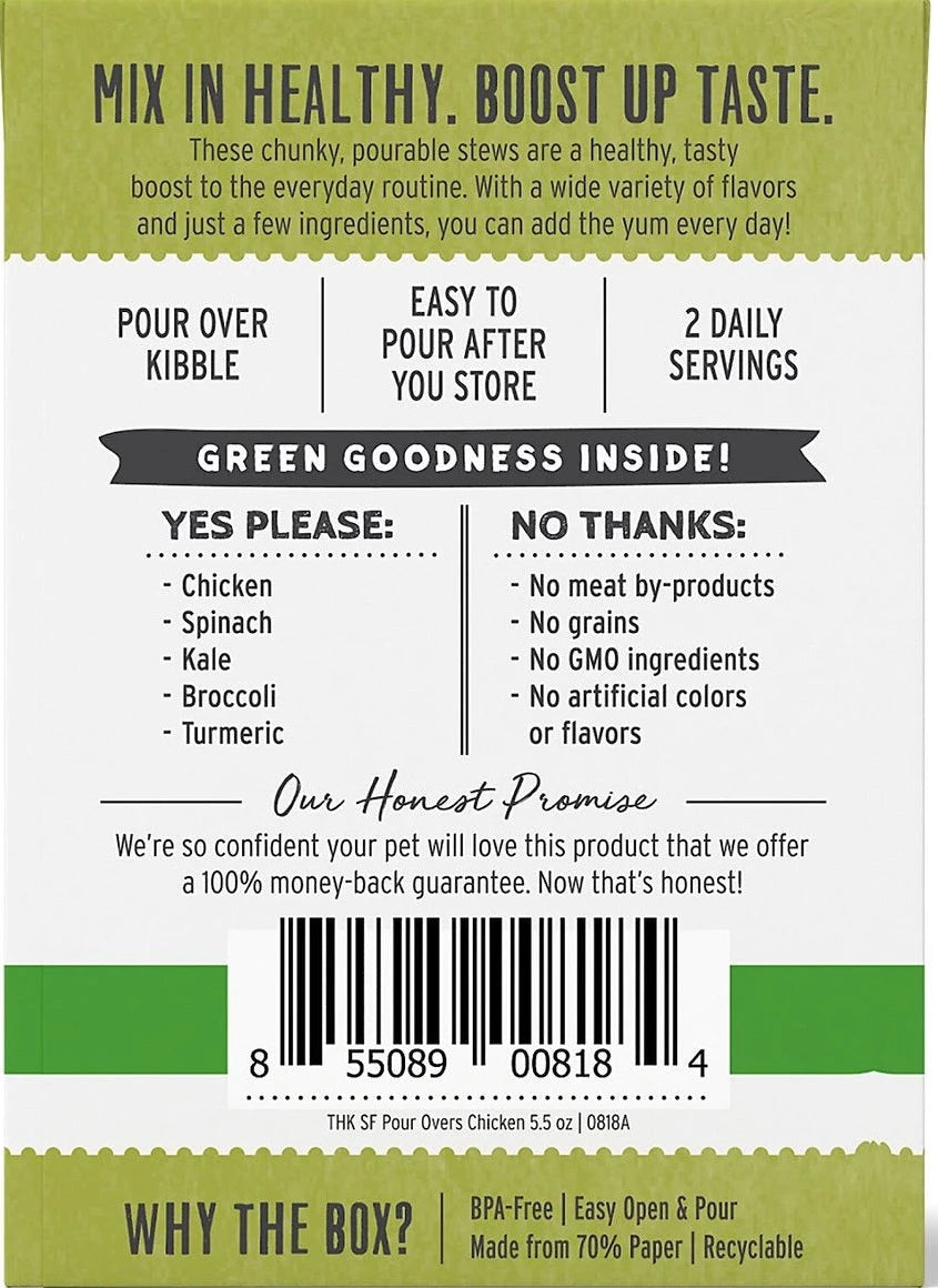 The Honest Kitchen Superfood Pour Overs Chicken Stew 5.5-oz, Dog Food Topper