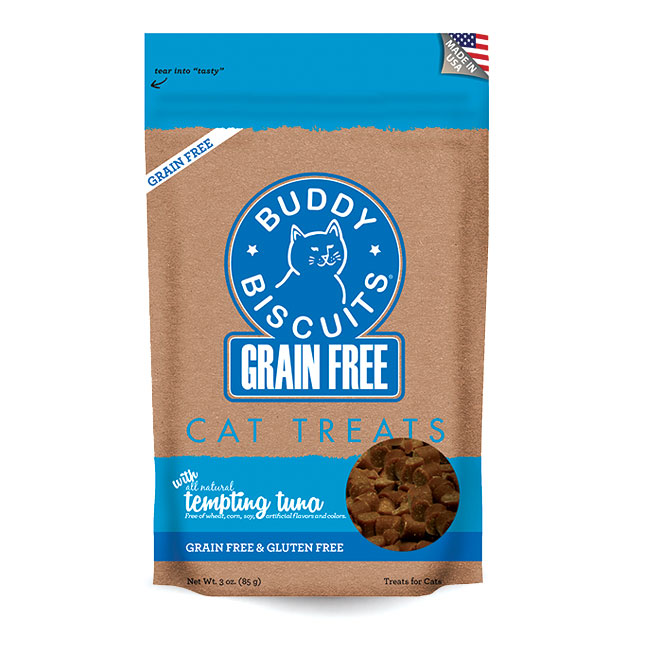 Buddy Biscuits Tuna Recipe 3-oz, Cat Treat