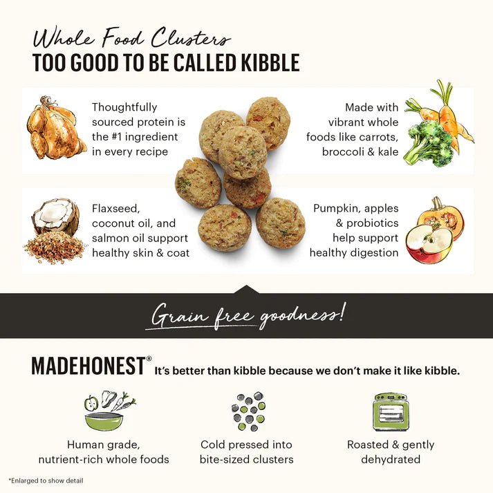 The Honest Kitchen Grain-Free Whole Food Clusters Puppy Blend, Dry Dog food