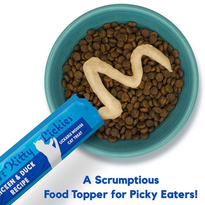 Lucy Pet Kitty Lickies Chicken & Duck Recipe 2-oz, 4-Pack, Cat Treat
