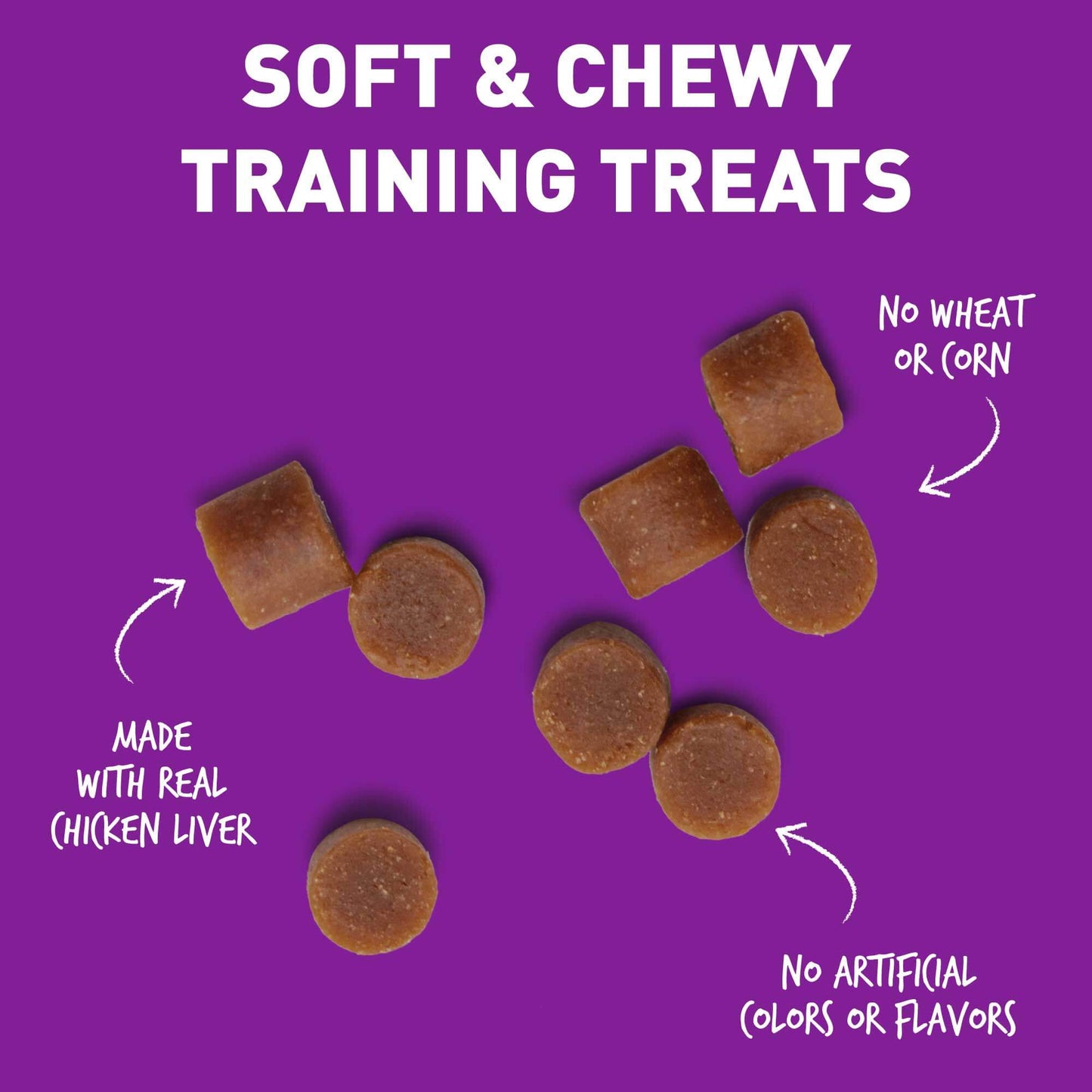 Cloud Star Tricky Trainers Chewy Liver, Dog Treat