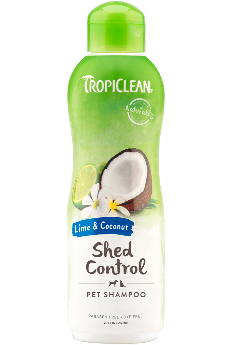 Tropiclean Lime And Coconut Deshedding Shampoo For Dogs, 20-oz