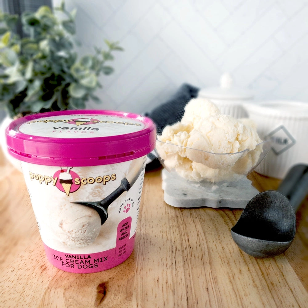Puppy Cake Puppy Scoops Ice Cream Mix Vanilla 4.65-Oz, Dog Treat