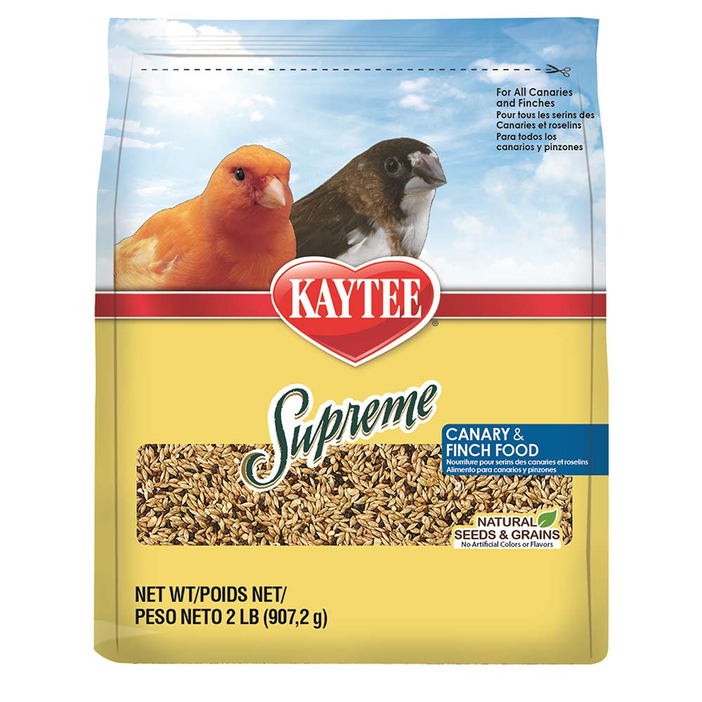 Kaytee Supreme Canary & Finch Food, 2-lb Bag