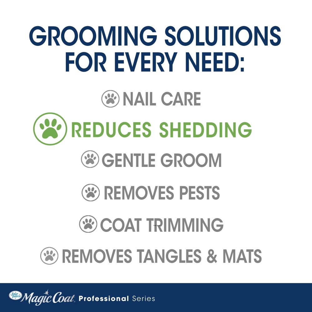 Four Paws Magic Coat Professional Series 2-in-1 Combo Pin and Bristle Dog Brush