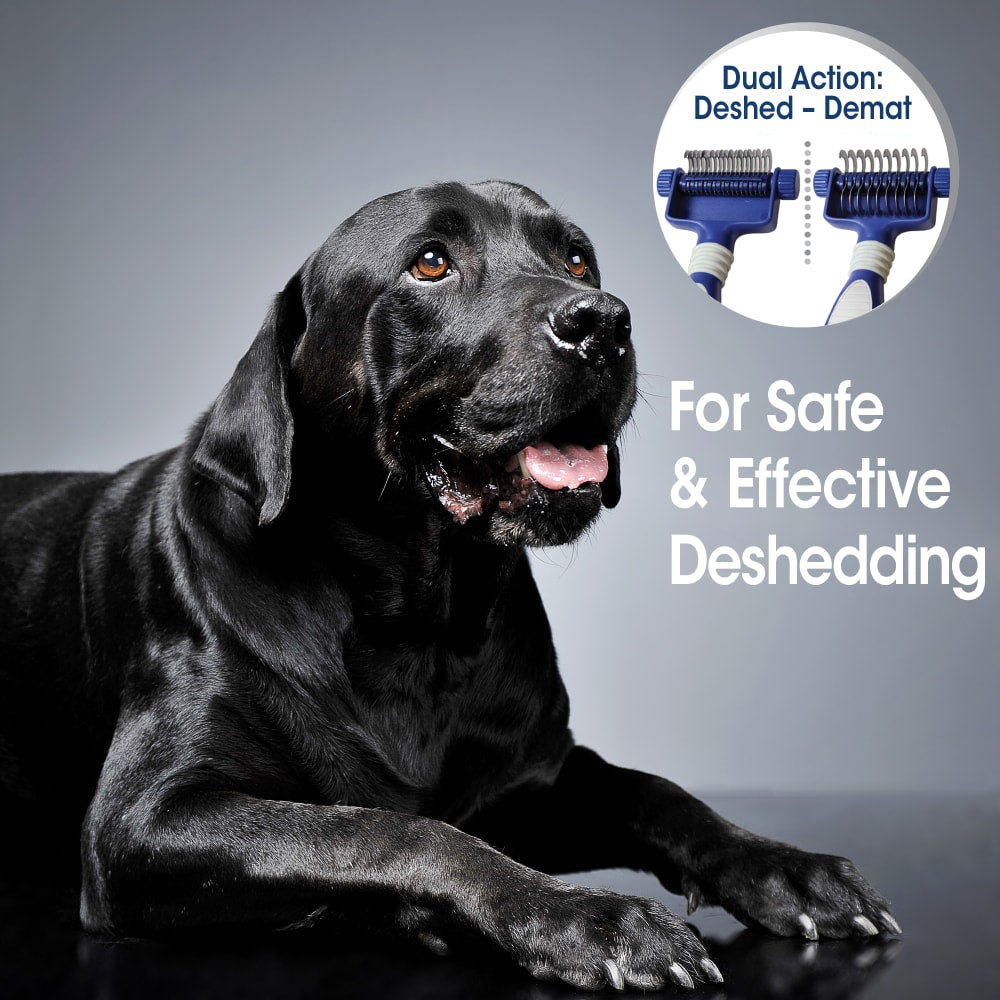 Four Paws Magic Coat® Professional Series Pro-Shedder + Dematter