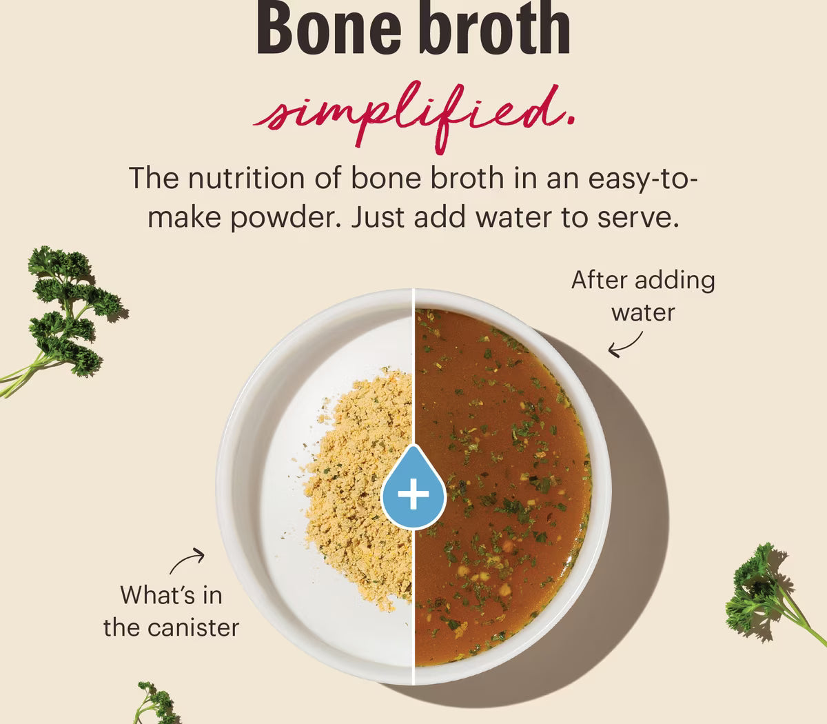 The Honest Kitchen Instant Beef Bone Broth 3.6oz, Dog Meal Topper
