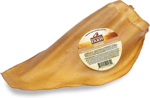 Natural Farm Cow Ear, Dog Chew