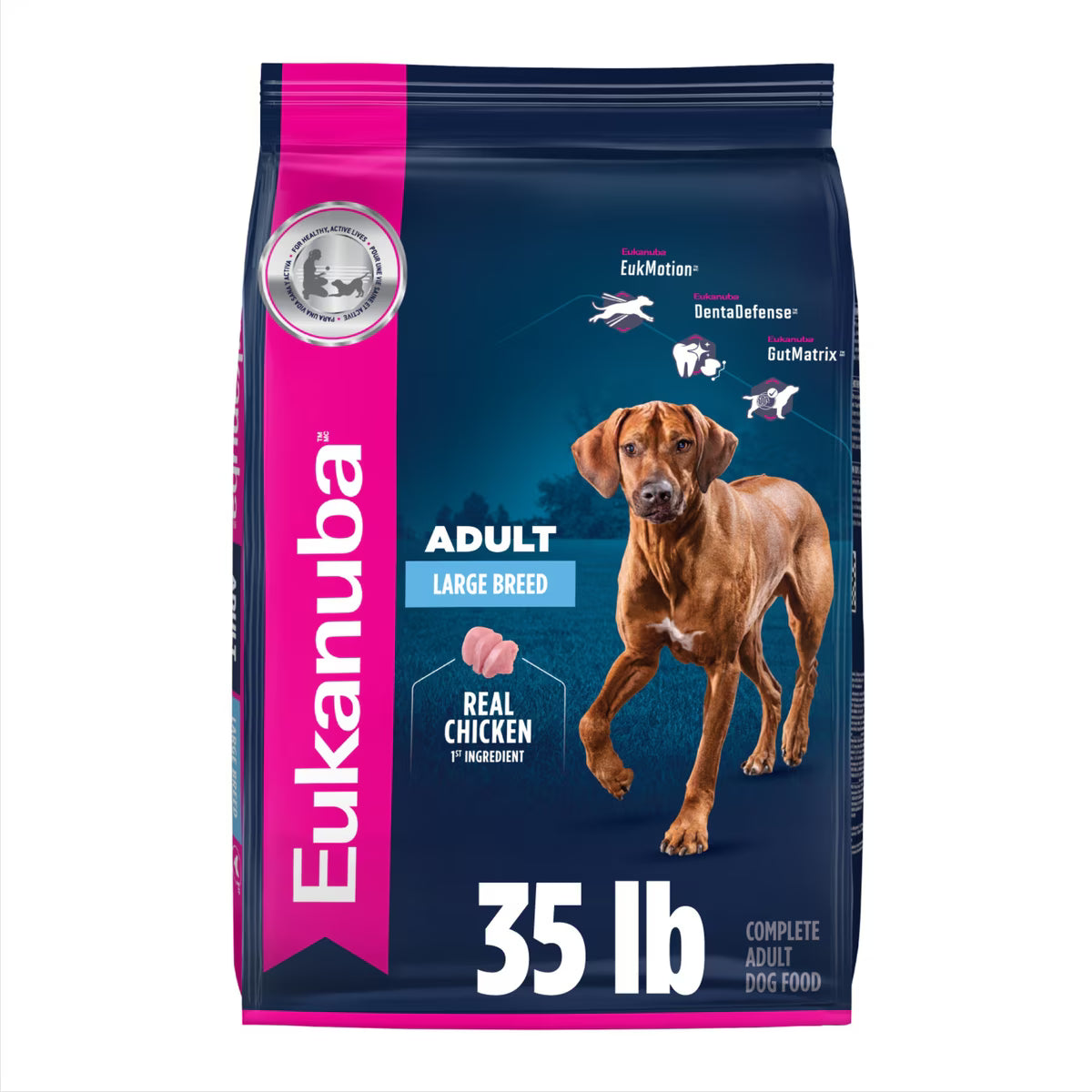 Eukanuba Adult Large Breed, Dry Dog Food, 35-lb Bag