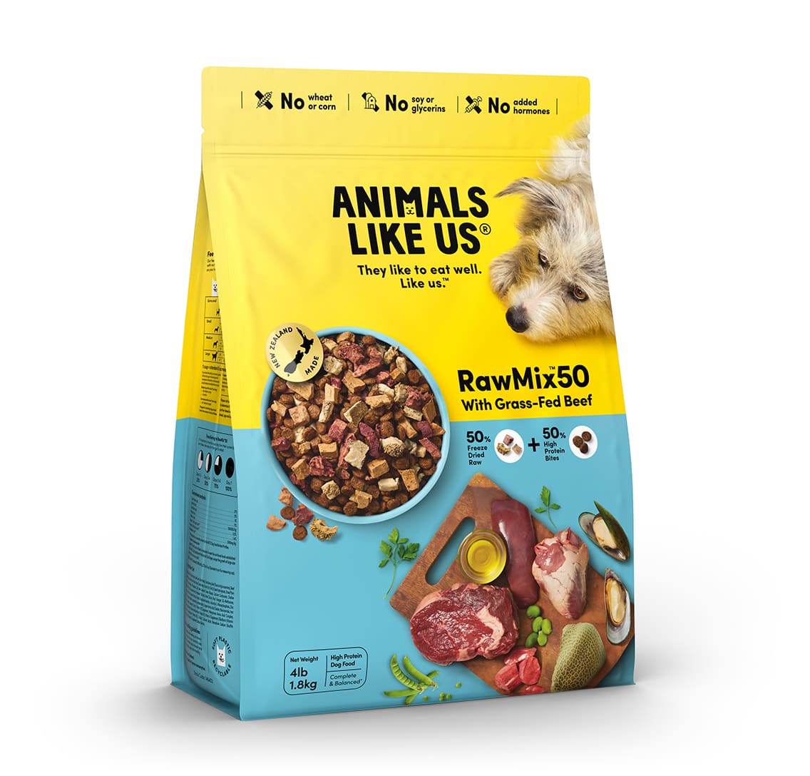 Animals Like Us RawMix50™ with Grass-Fed Beef