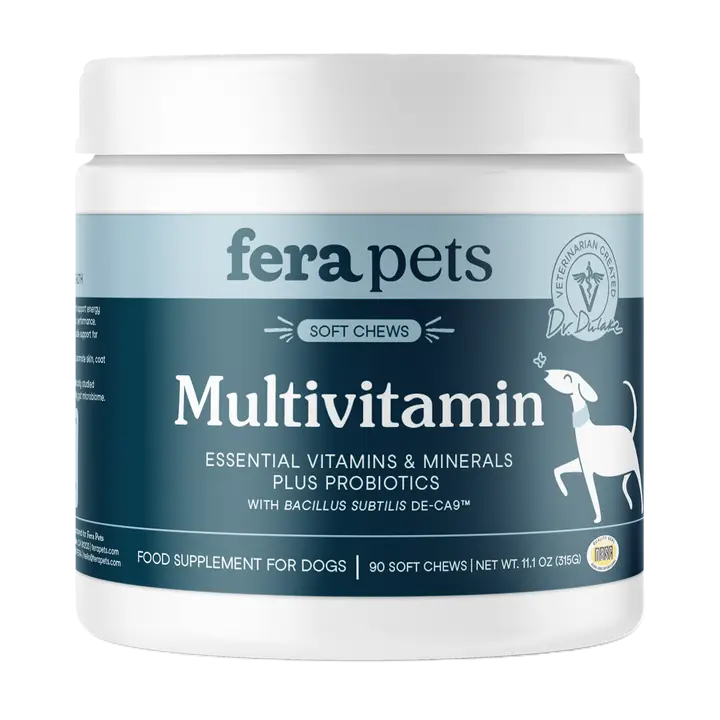 Fera Pets Multivitamin Soft Chews For Dogs, Pet Supplement