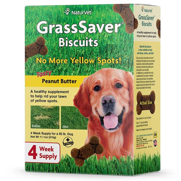 NaturVet GrassSaver® Biscuits 22-oz, Dog Supplement