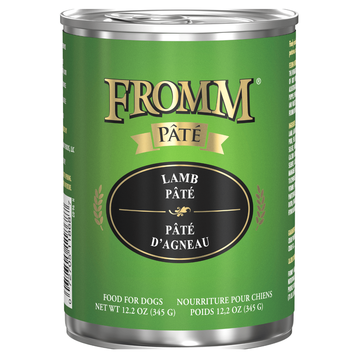 Fromm Lamb Pâté, Wet Dog Food, 12.2-oz Case of 12
