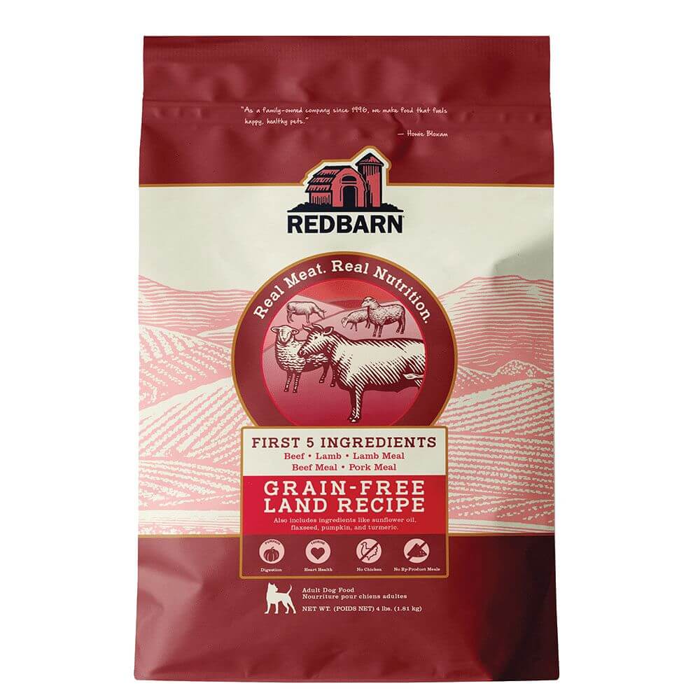 Redbarn Grain Free Land Recipe, Dry Dog Food