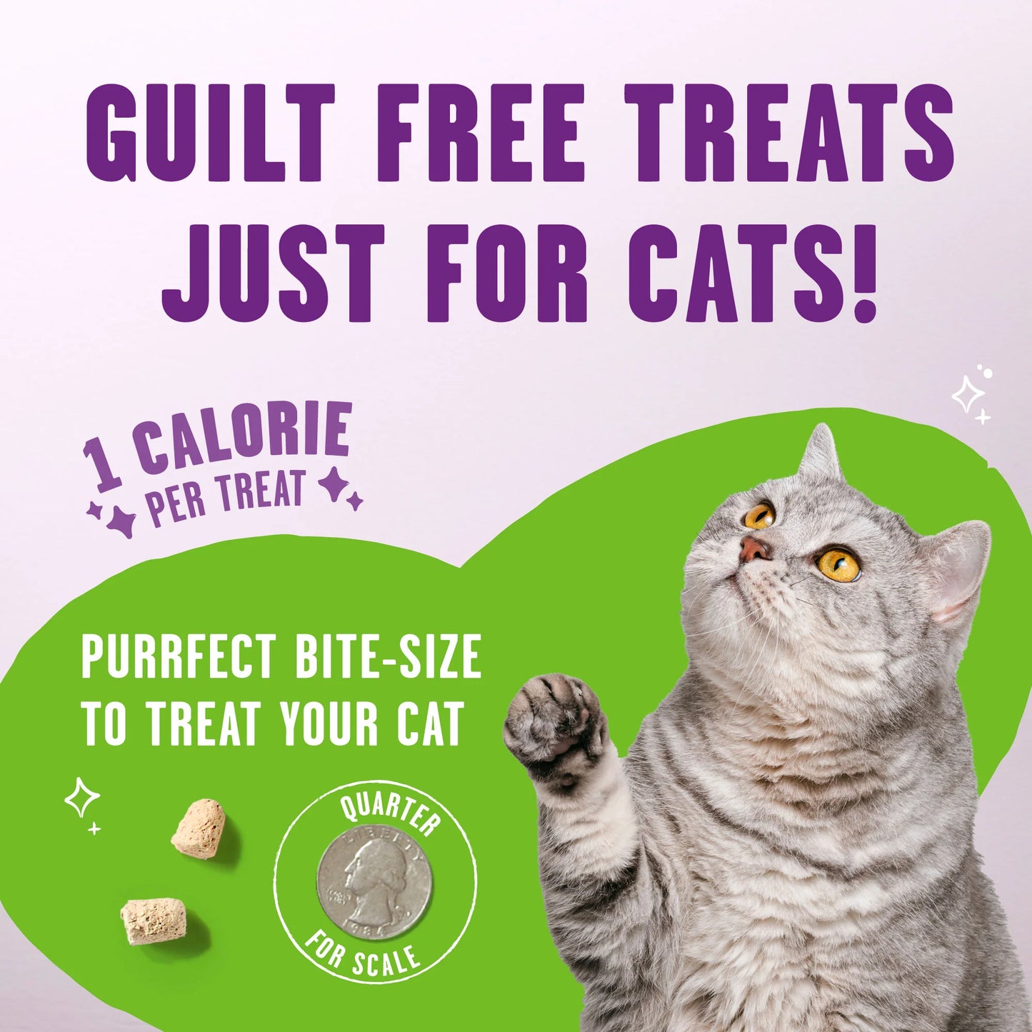 Stella & Chewy's Meowfuls Turkey & Duck Cat Treats, 1.5-oz Bag