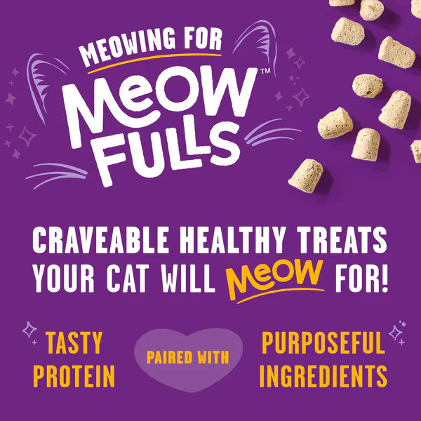 Stella & Chewy's Meowfuls Chicken & Chicken Liver Cat Treats, 1.5-oz Bag