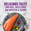 Stella & Chewy's Meowfuls Whitefish & Salmon Cat Treats, 1.5-oz Bag