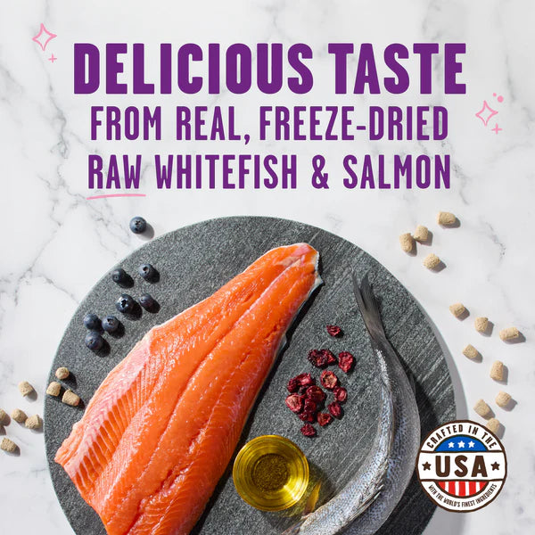 Stella & Chewy's Meowfuls Whitefish & Salmon Cat Treats, 1.5-oz Bag
