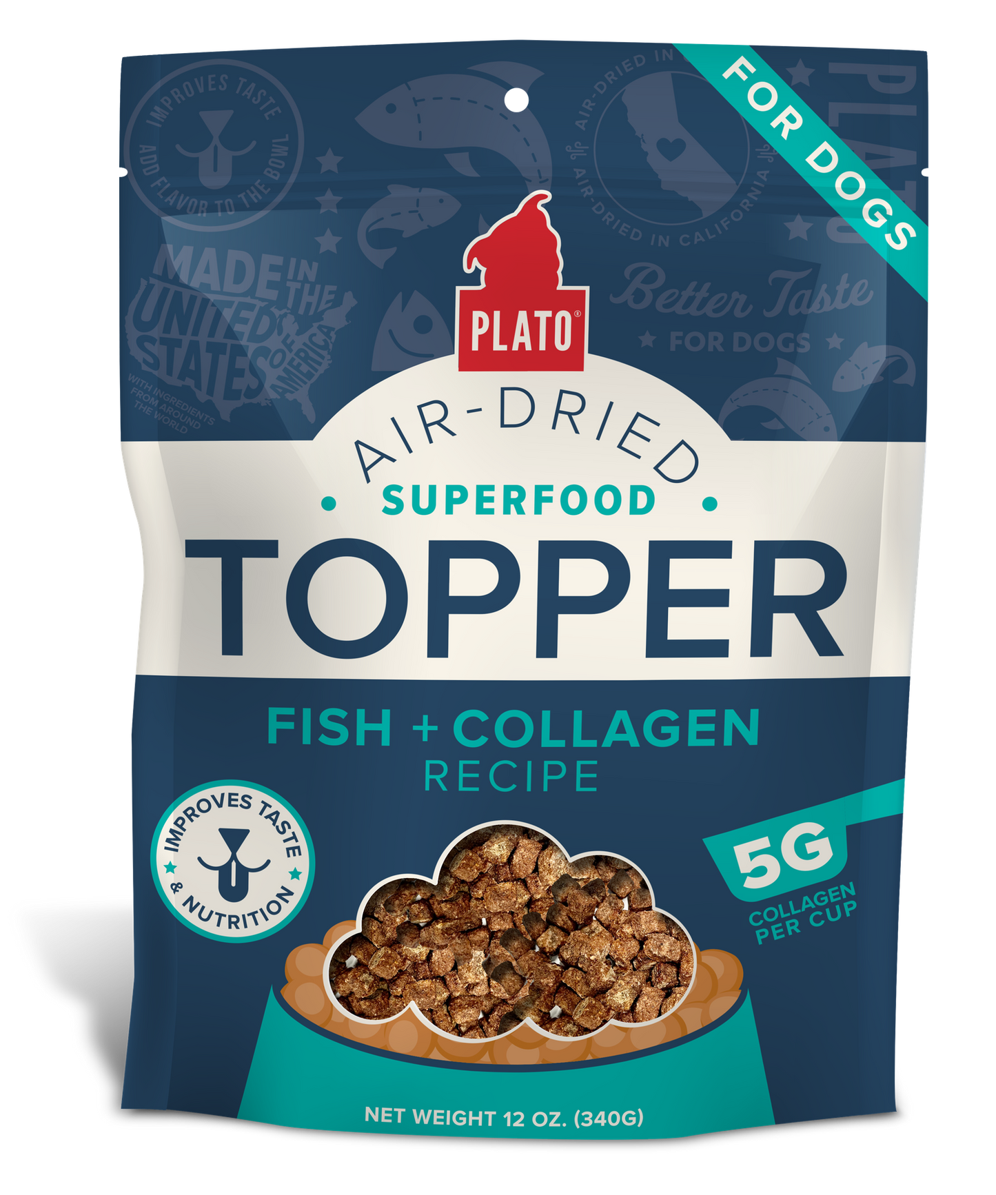 Plato Air-Dried Fish Recipe, Meal Topper