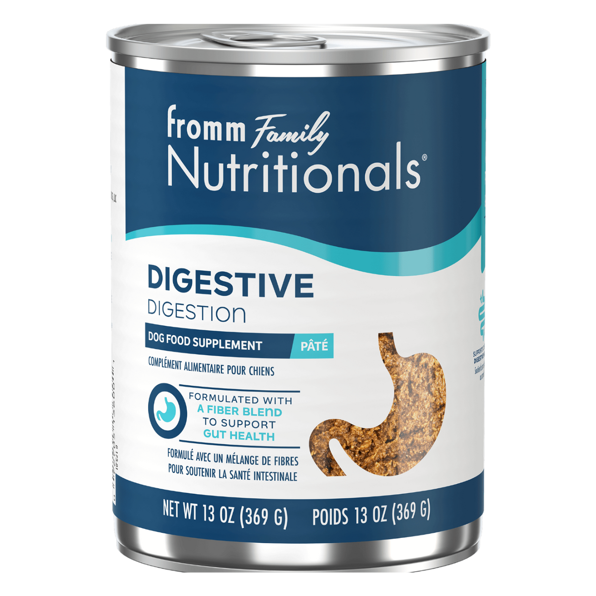 Fromm Nutritionals Digestive Supplement Pate, Wet Dog Food, 13-oz Case of 12