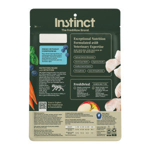 Instinct Raw Freeze-Dried Meals Wild-Caught Alaskan Pollock Recipe, Dog Food