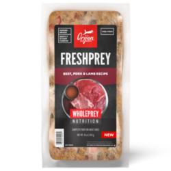 Orijen FreshPrey Beef, Pork & Lamb Recipe, Frozen Dog Food