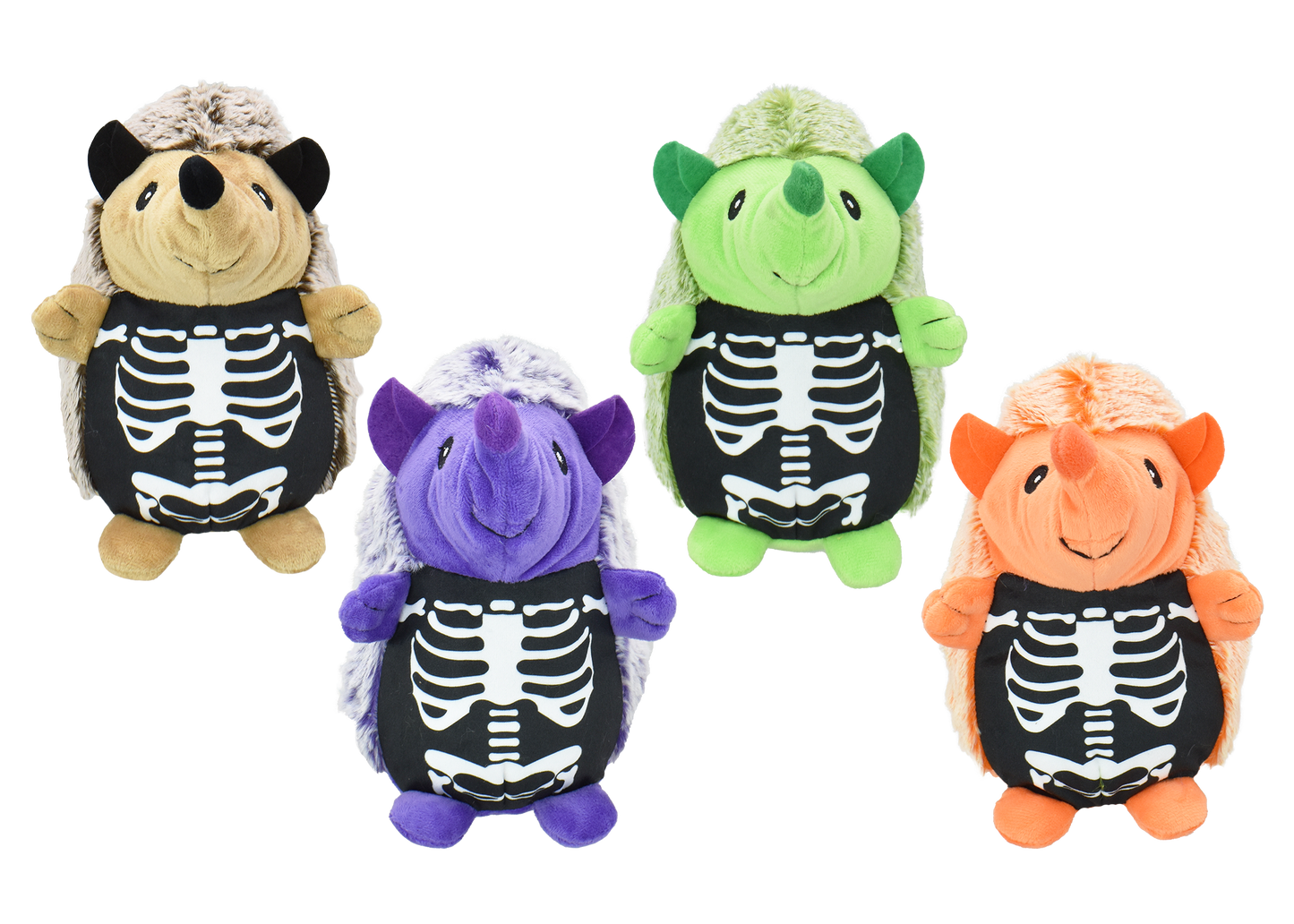MultiPetPaul Skeleton Hedgehogs Assorted, Dog Toy
