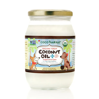 CocoTherapy Virgin Organic Coconut Oil For Pets