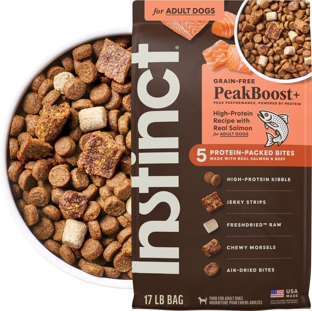 Instinct PeakBoost Grain-Free High-Protein Recipe with Real Salmon, Dry Dog Food