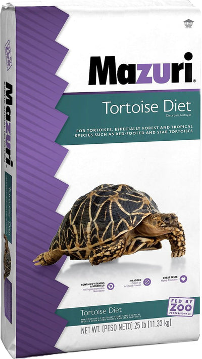 Mazuri Tortoise Diet, 25-lb Bag