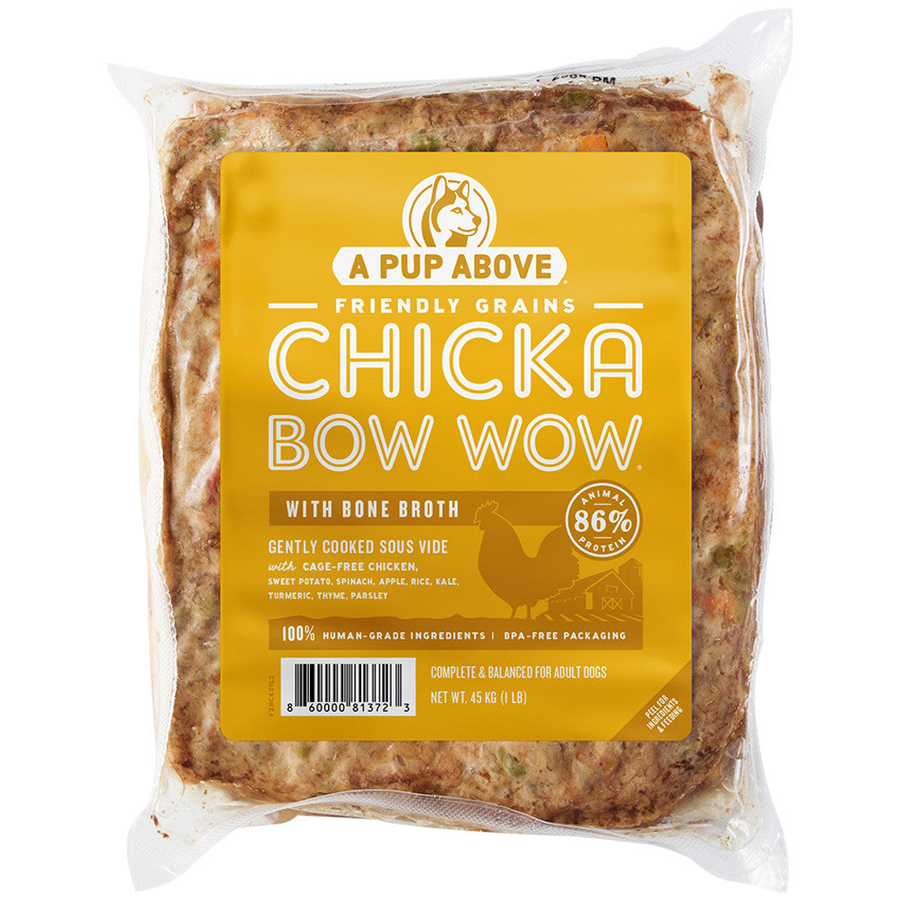 A Pup Above Chicka Chicka Bow Wow, Gently Cooked Dog Food