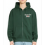 Anaheim Feed green zip-up hoodie for men and women