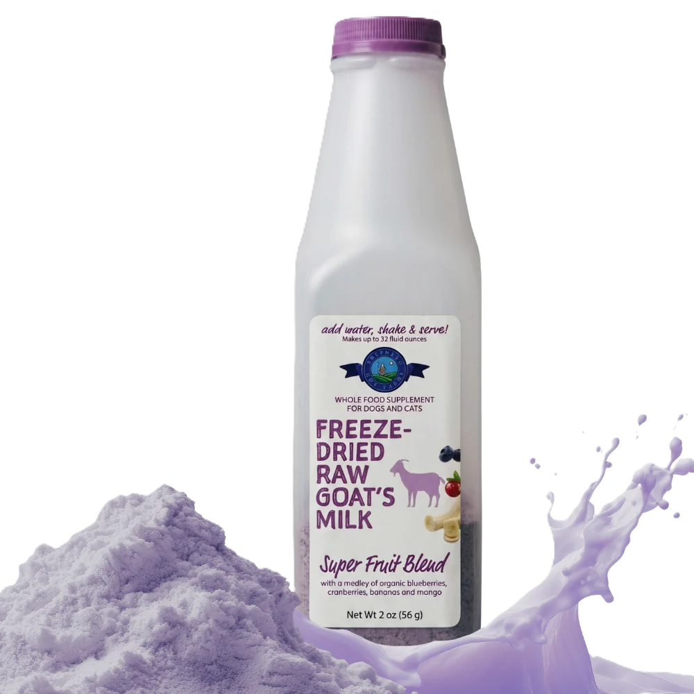 Shepherd Boy Farms Fruit Blend, Freeze Dried Raw Goat's Milk