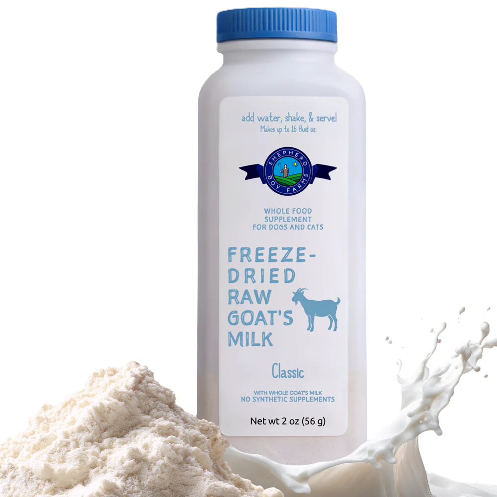 Shepherd Boy Farms Classic, Freeze Dried Raw Goat's Milk