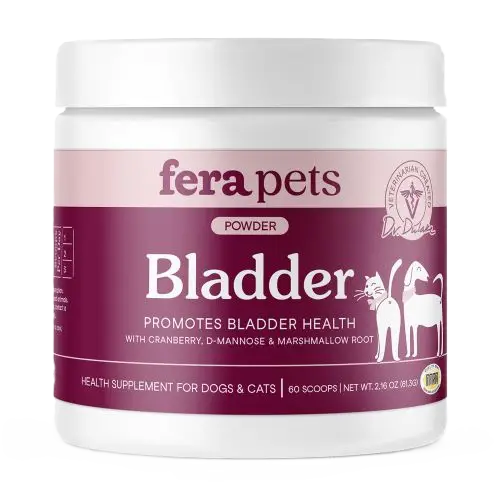 Fera Pets Bladder Support For Dogs and Cats, Pet Supplement, 2.16-oz