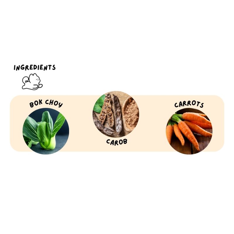 High Four Mung Noodle – Korean Style Jjajang, Dog Treats, 3.35-oz Pouch