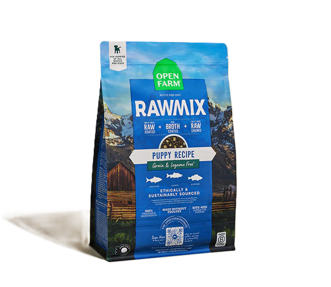 Open Farm RawMix Grain-Free Puppy, Dry Dog Food