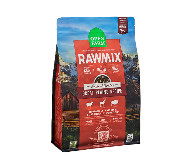 Open Farm RawMix Great Plains Ancient Grains Dog, Dry Dog Food