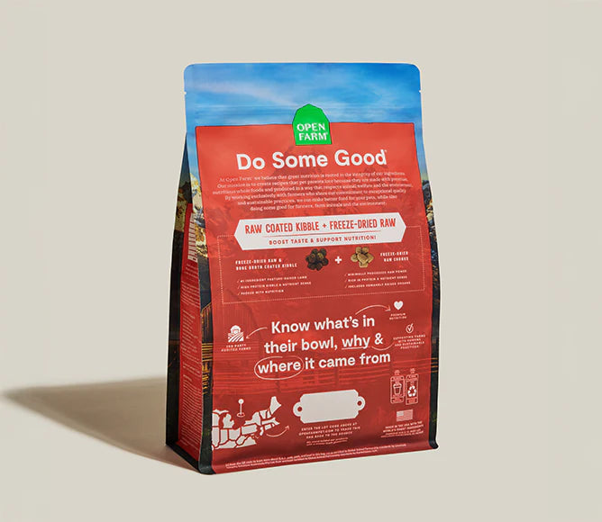 Open Farm RawMix Great Plains Grain-Free, Dry Dog Food