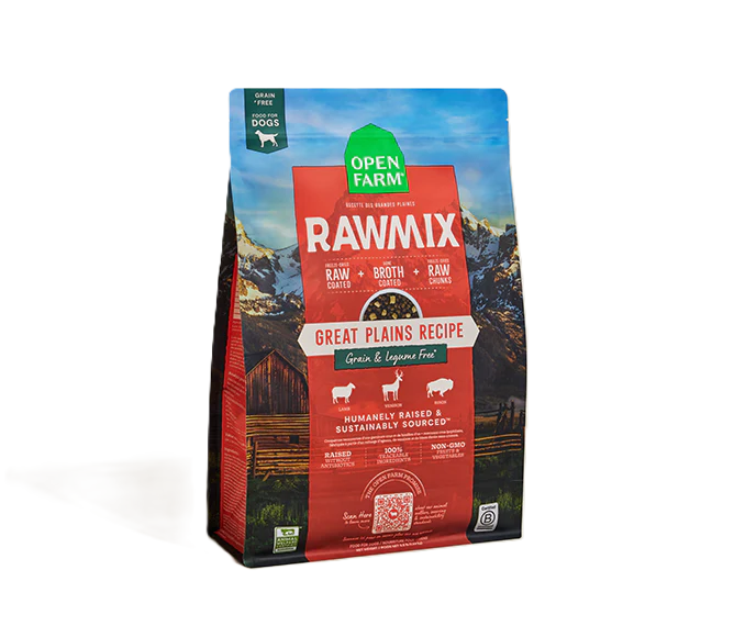 Open Farm RawMix Great Plains Grain-Free, Dry Dog Food