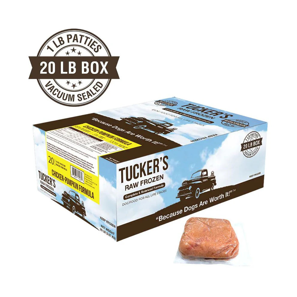 Tucker's Chicken-Pumpkin Diet, Frozen Raw Dog Food