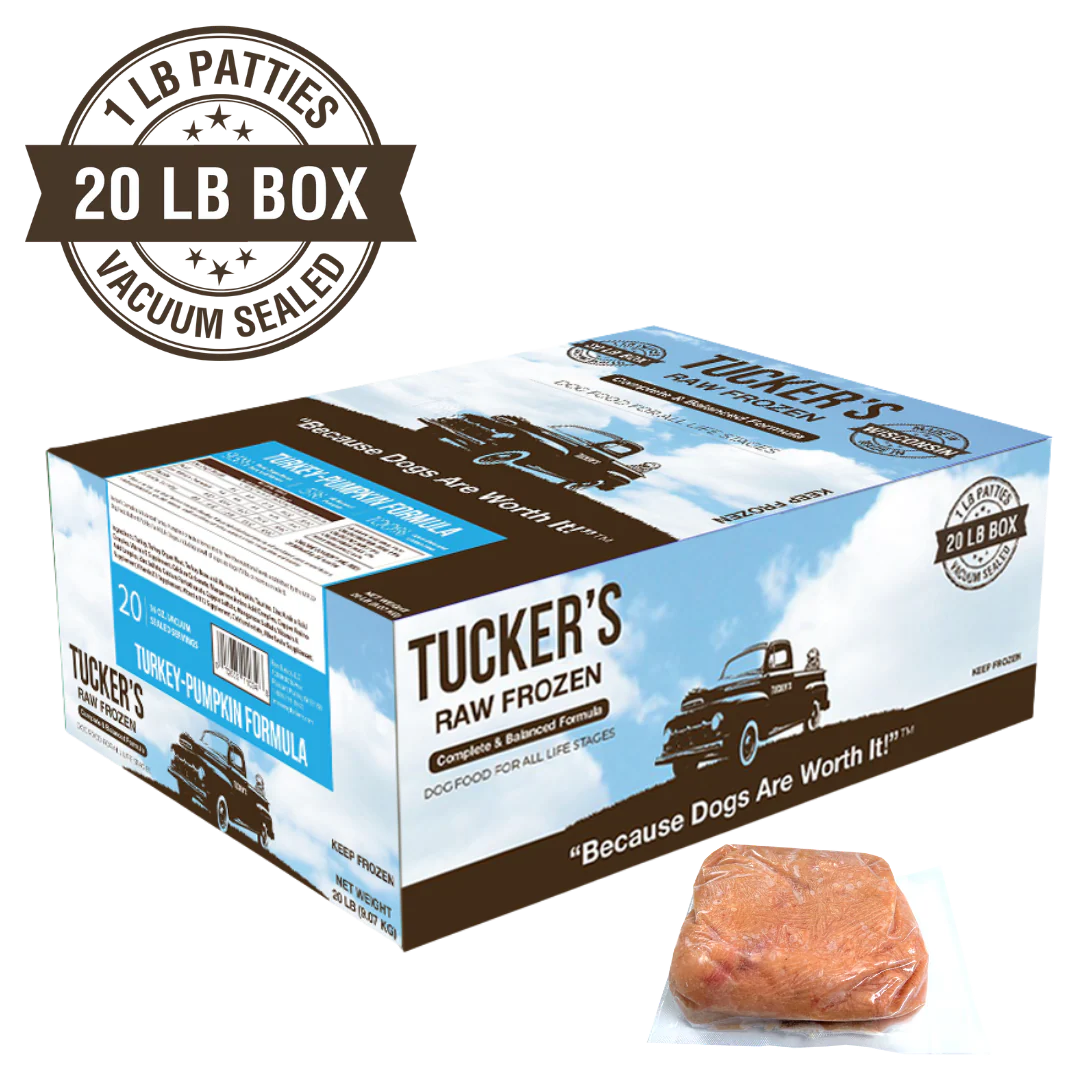 Tucker's Turkey-Pumpkin Diet, Frozen Raw Dog Food