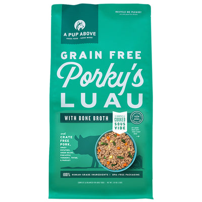 A Pup Above Porky's Luau, Gently Cooked Dog Food
