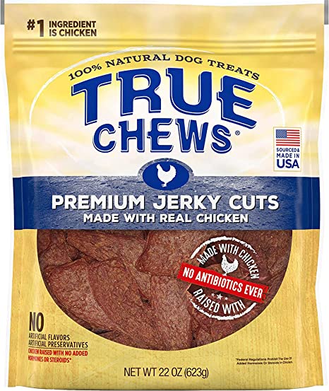 Blue Buffalo True Chews® Premium Chicken Jerky Cuts , Dog Treat