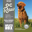 OC Raw Dog Duck & Produce Meaty Rox, Frozen Raw Dog Food, 3-lb Bag