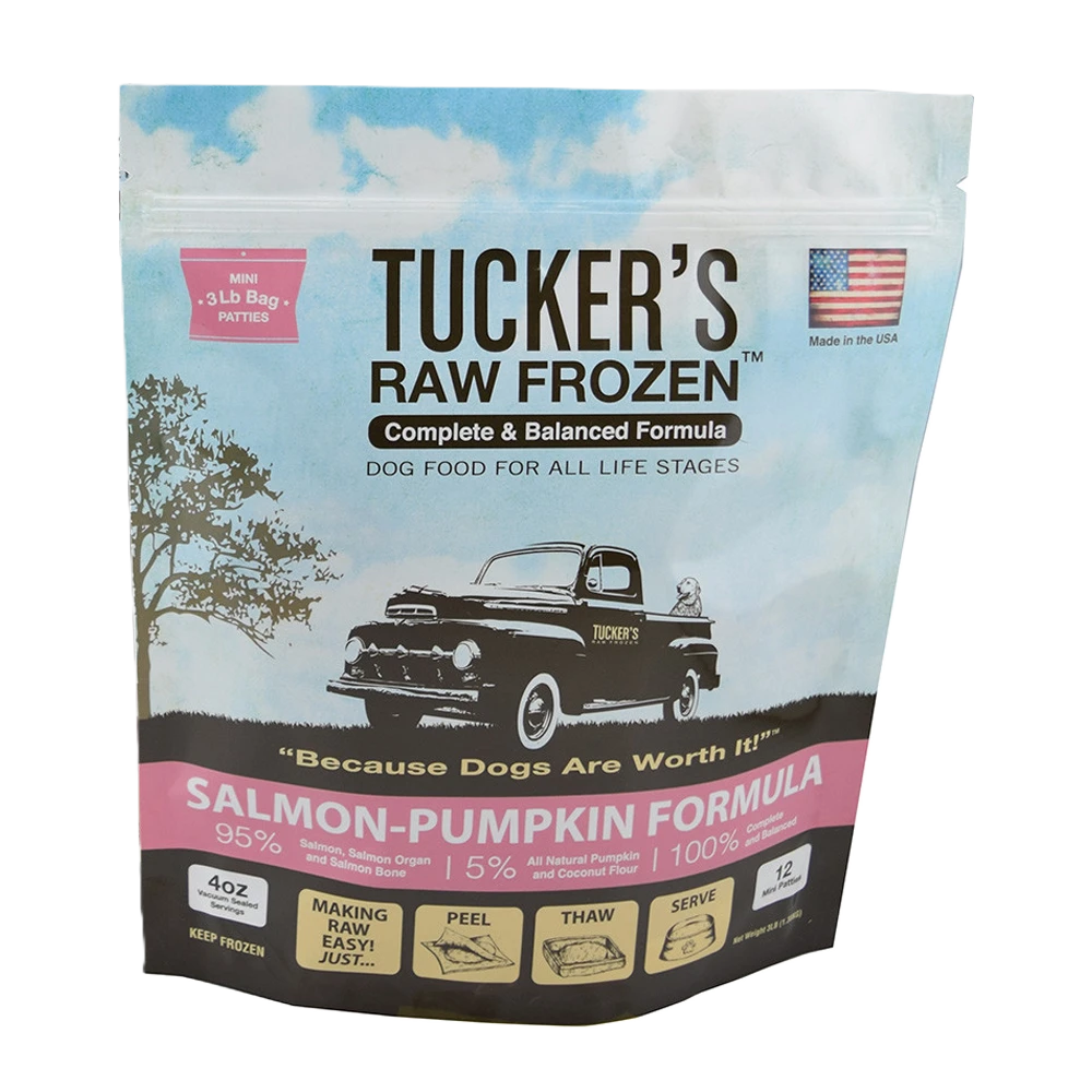 Tucker's Salmon-PumpkinDiet, Frozen Raw Dog Food