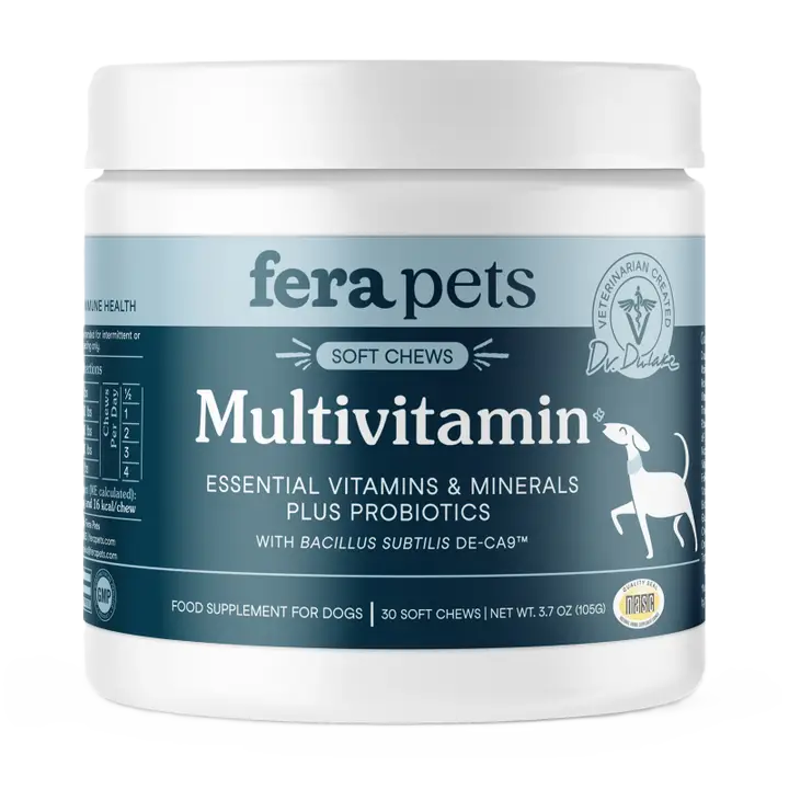 Fera Pets Multivitamin Soft Chews For Dogs, Pet Supplement