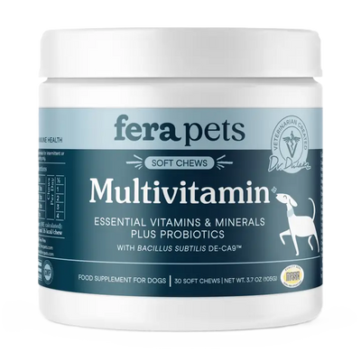 Fera Pets Multivitamin Soft Chews For Dogs, Pet Supplement